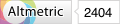 Article has an altmetric score of 2404