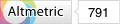 Article has an altmetric score of 791