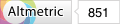 Article has an altmetric score of 851